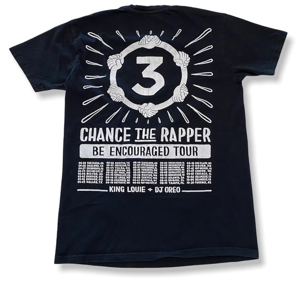 CHANCE THE RAPPER TOUR T-SHIRT - (S) - Picture 4 of 4